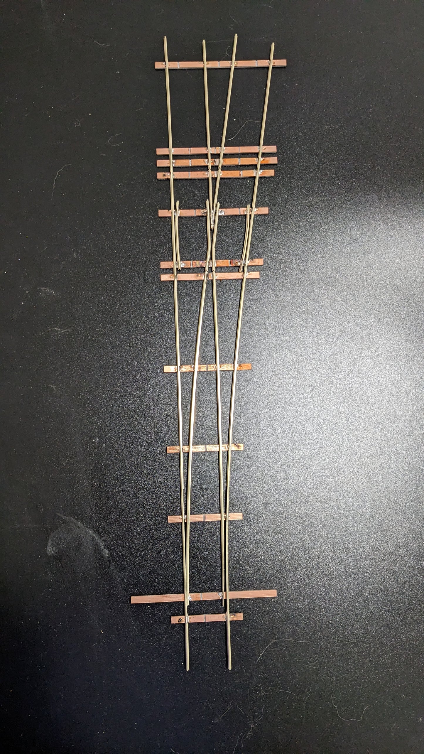 #6 Right Hand S Scale Turnout