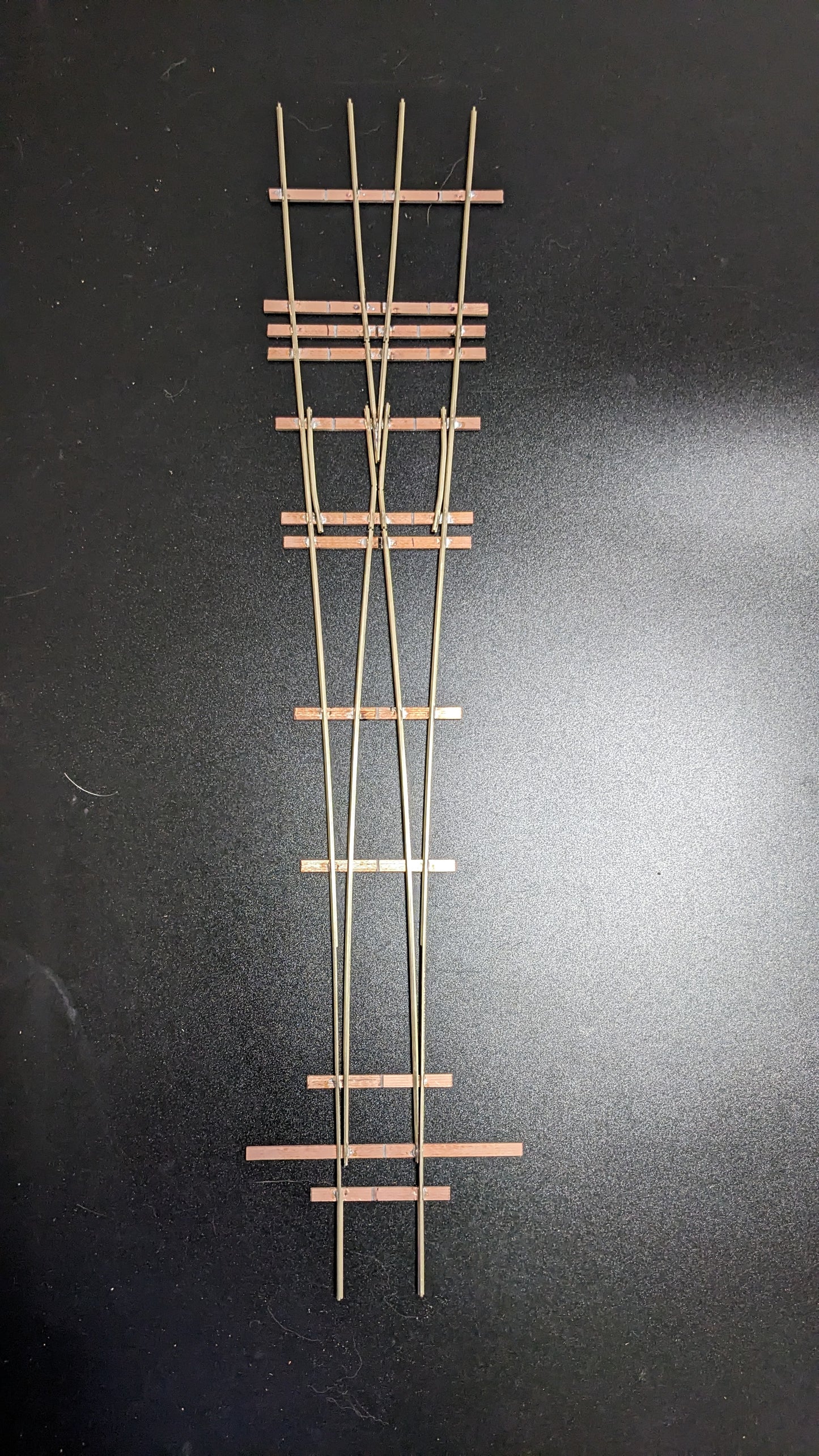 #6 Wye S Scale Turnout