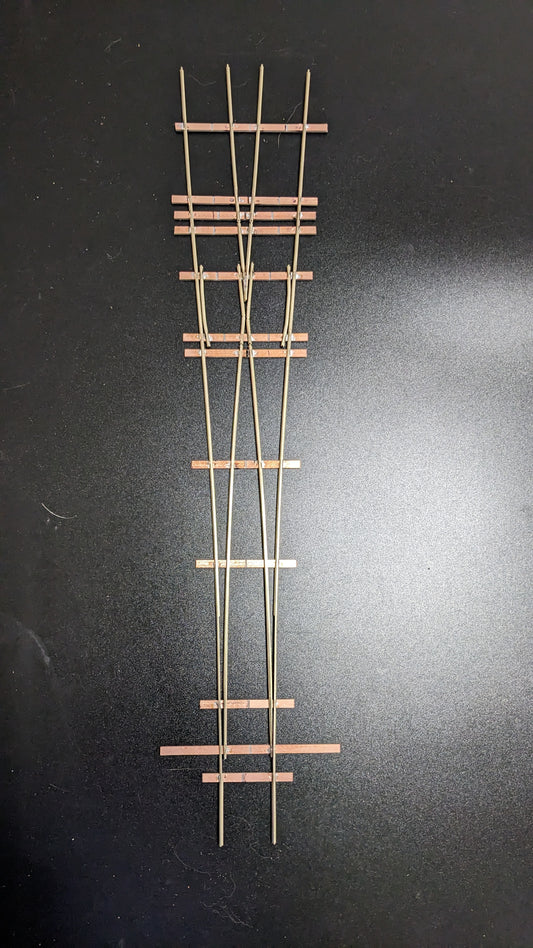 #6 Wye S Scale Turnout